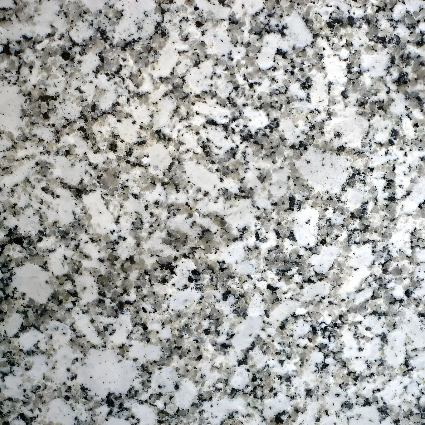P White granite