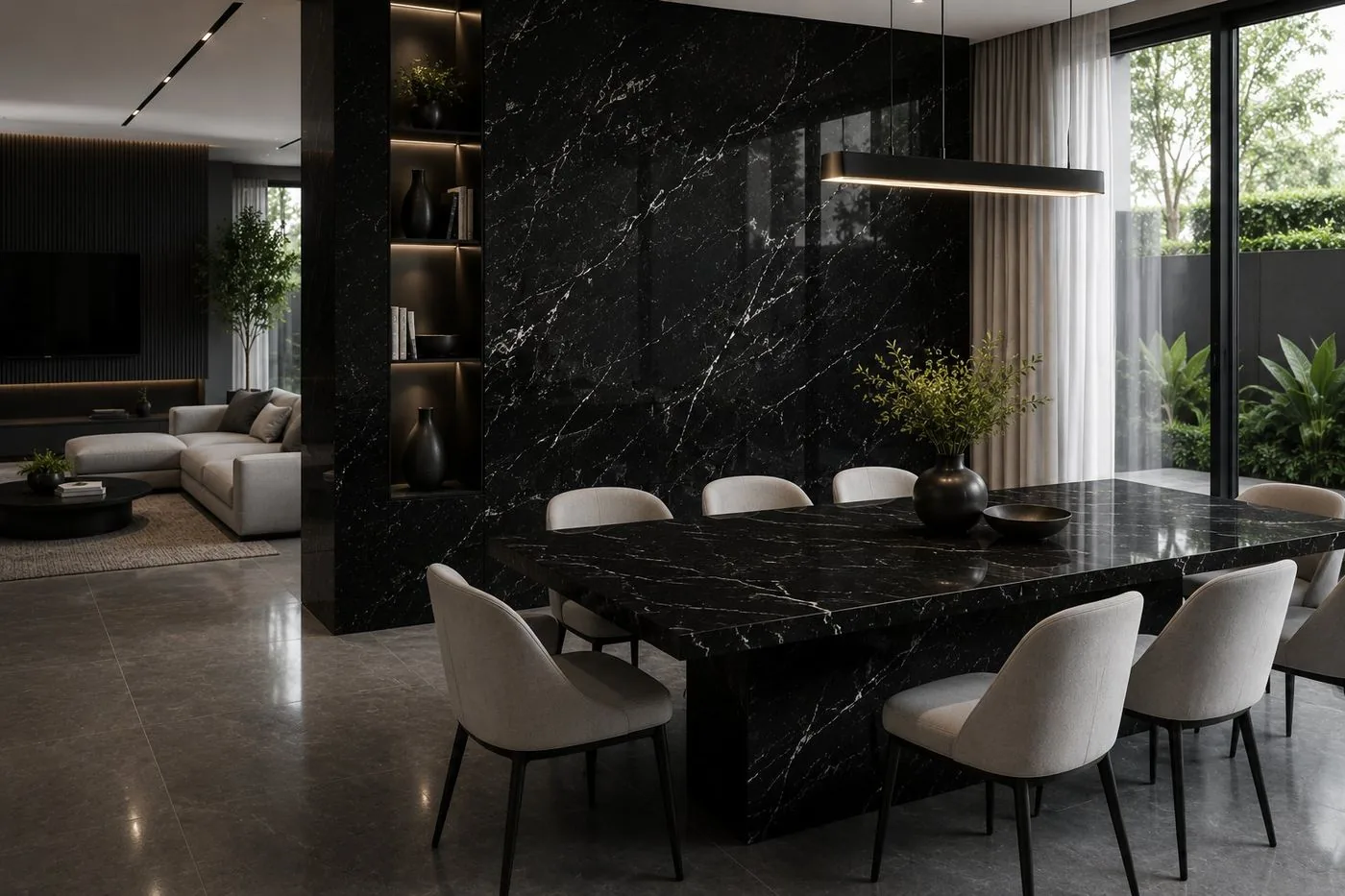 Black · Markino & R Black granite